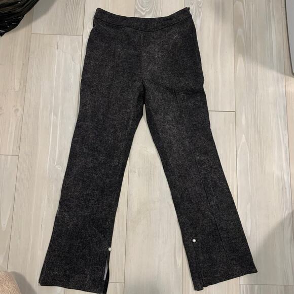 Adam Lippes Gray Pearl Pants Size 10 - Picture 1 of 6